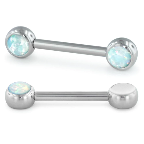 Forward Facing Cabochon Barbells