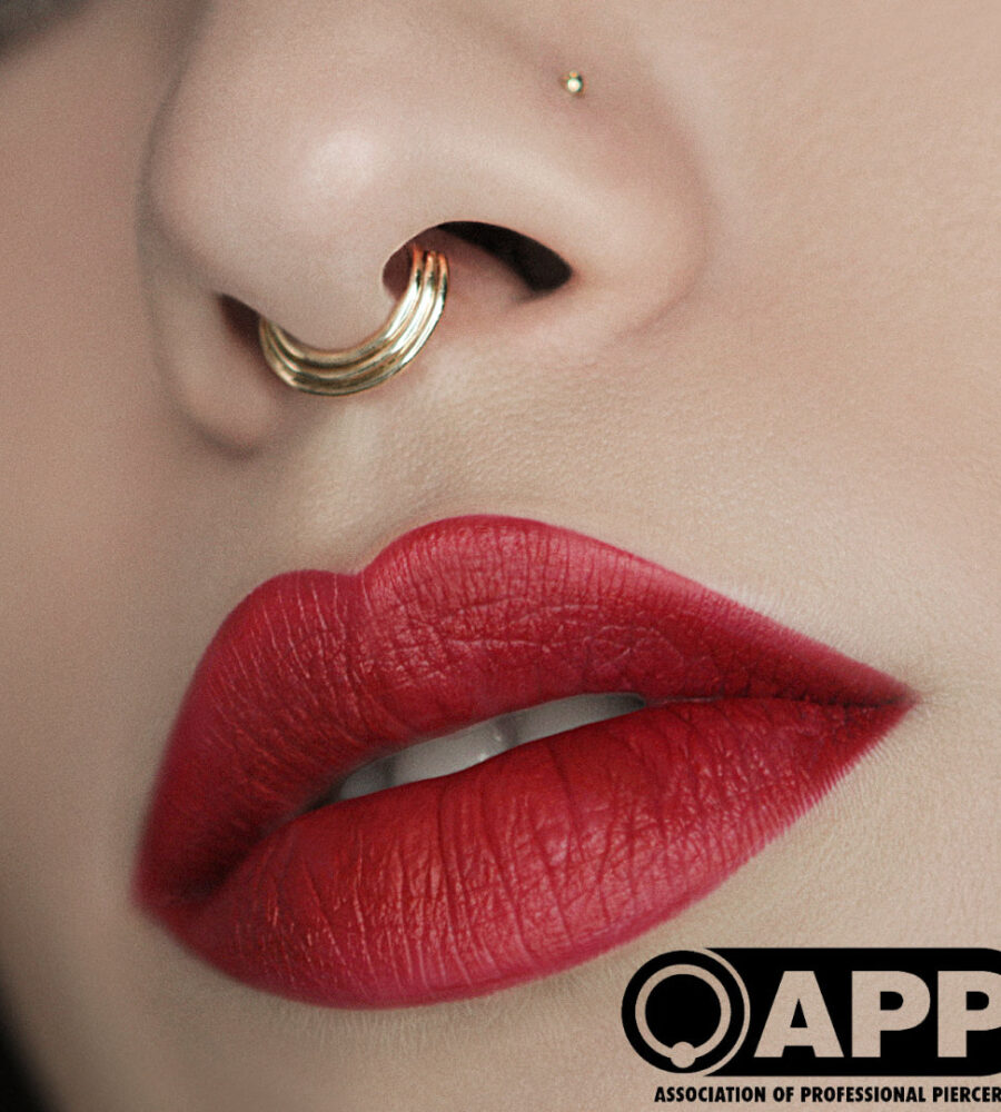 APP member certified professional piercer logo or certification badge