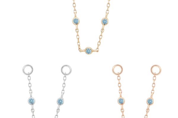 14K London Blue Chain