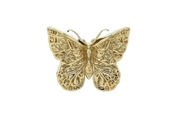 18k Butterfly End