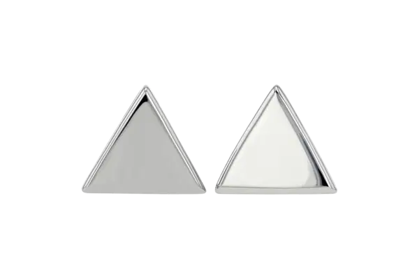 18K Gold Triangle End