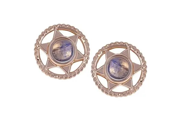 18K Gold Vice End