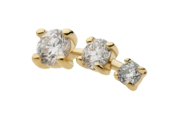 14k lab grown diamonds ear jewelry