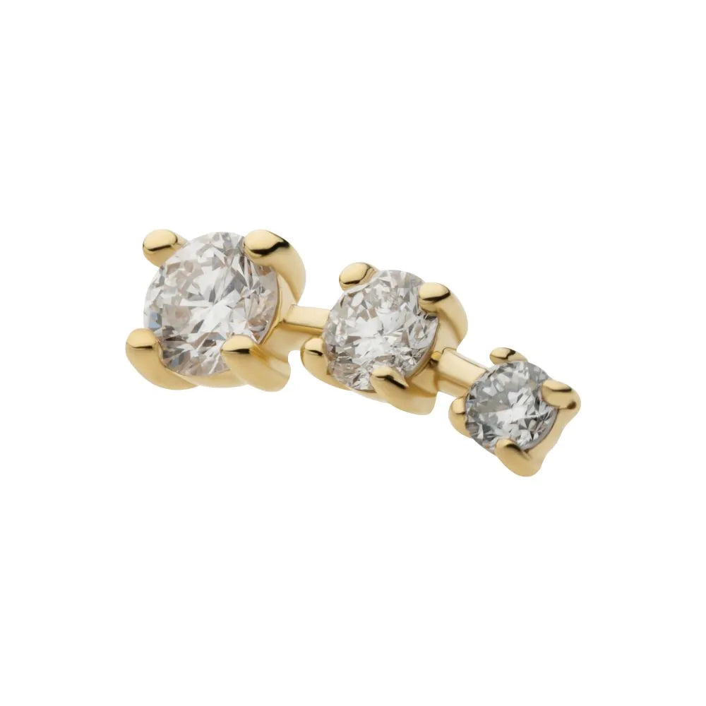 14k lab grown diamonds ear jewelry