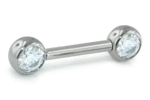Neo gem nipple barbell