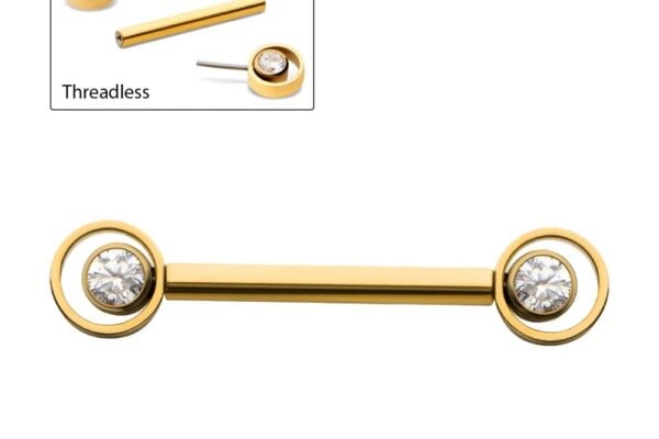 Bezel Orbit Barbell